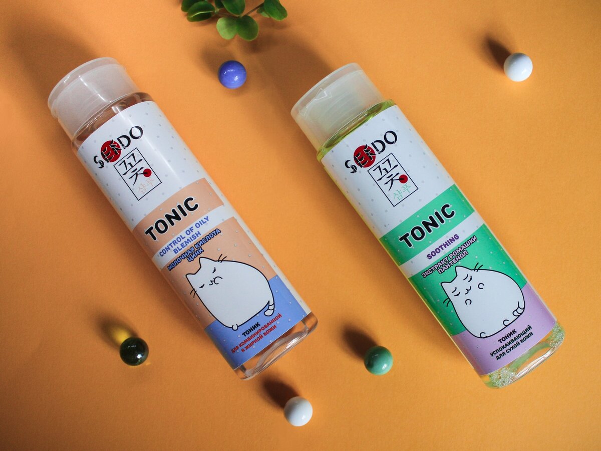 Seondo Tonic Control of oily blemish, Seondo Tonic Soothing - 55 рублей за 250 мл каждый