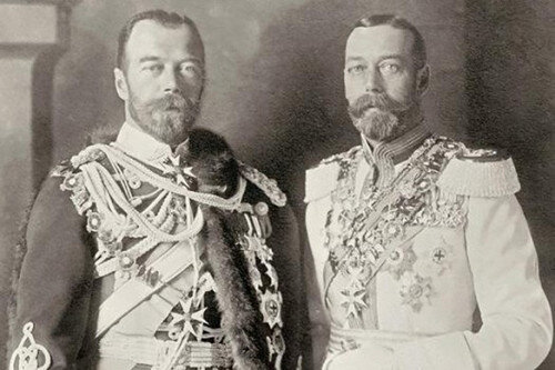 Николай II и Георг V