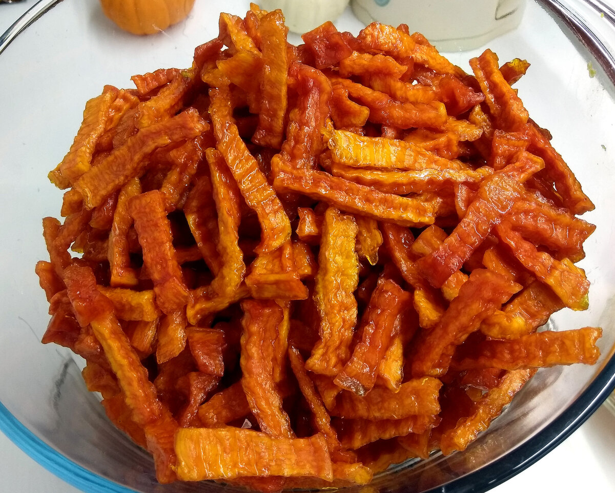 Цукаты из тыквы, свеклы и моркови