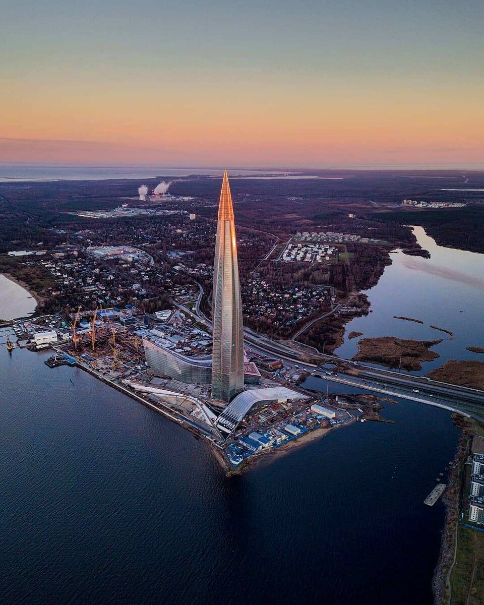 Картинки лахта центра в санкт петербурге