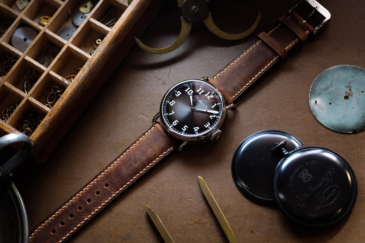 H. Moser & Cie Heritage Bucherer Blue Editions