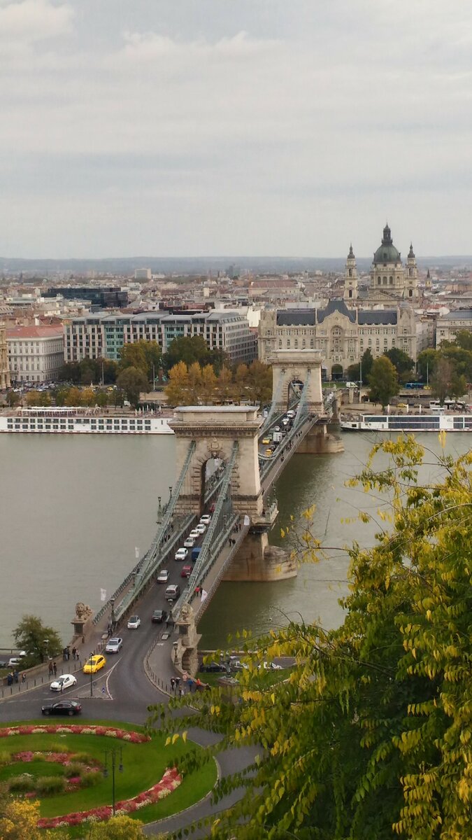 Будапешт. Мост Сечени.