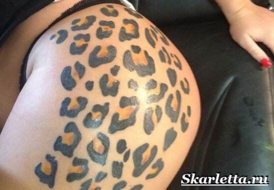 Самые популярные образцы татуировок на жопе девушек