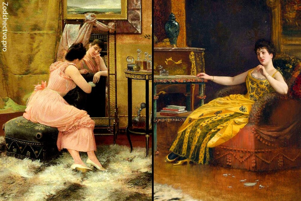 Женские образы в творчестве Кройгаерта.