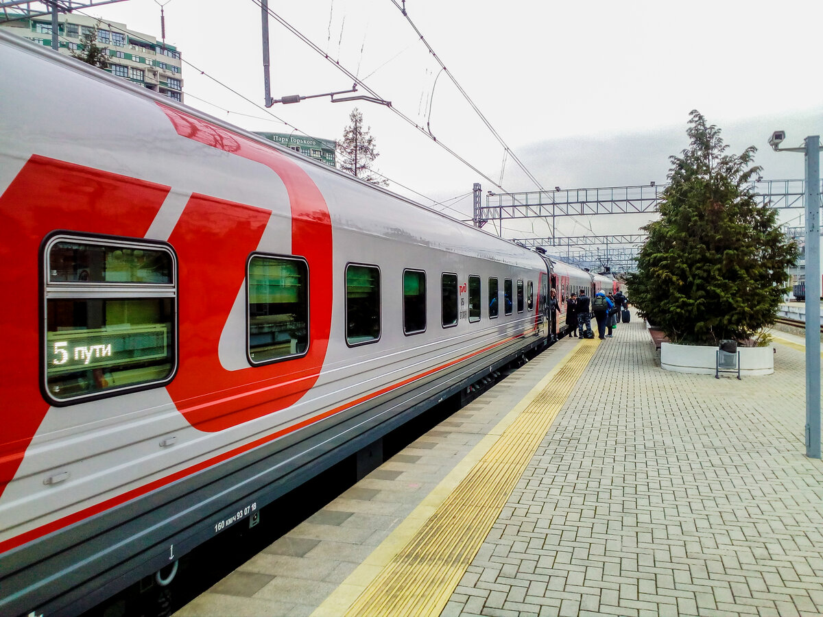 поезд санкт петербург адлер фото