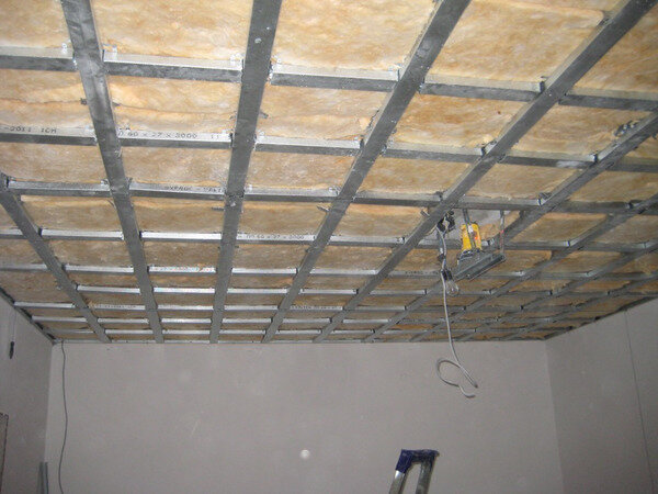 Потолок из гипса: как сделать подвесной потолок из гипсокартона своими руками