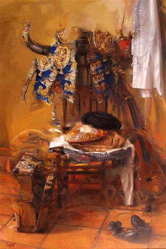 Традиционный стул для вещей мужчины. Источник фото: http://www.gidsevilla.com/2011/03/antonio-capel.html