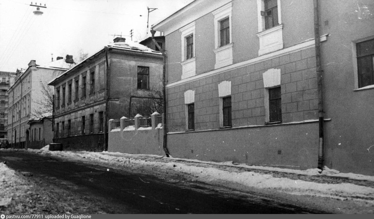 3-й Смоленский переулок, 3, 1981 г. Сайт pastvu.com