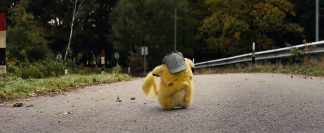 Фрагмент из фильма «Покемон. Детектив Пикачу»