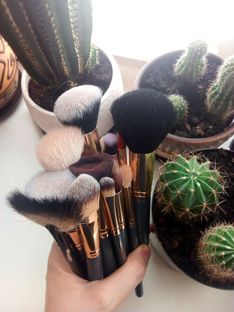 Грязные кисточки