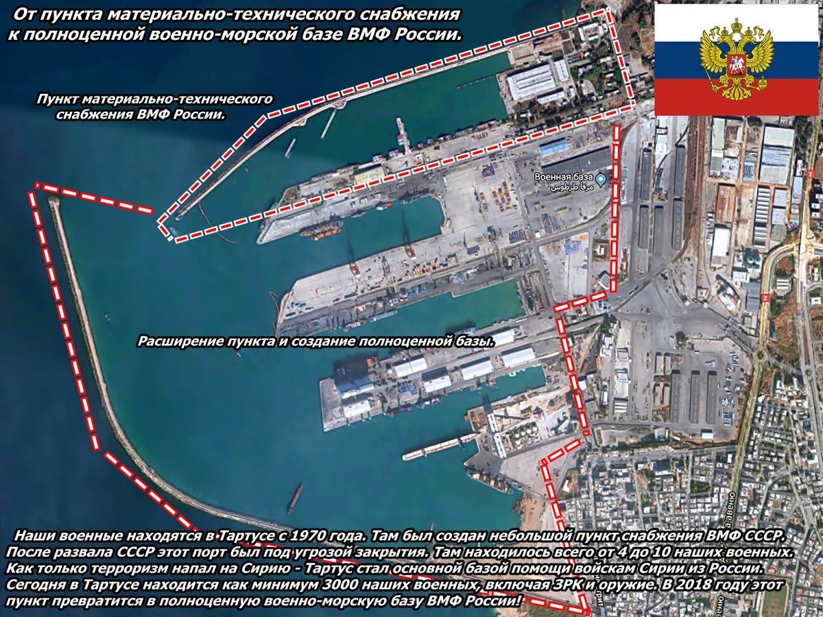 Россия создаст в сирийском Тартусе постоянную военно-морскую базу | favoritgame.ru