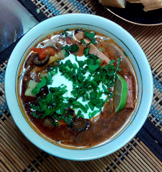  Вариант сервировки