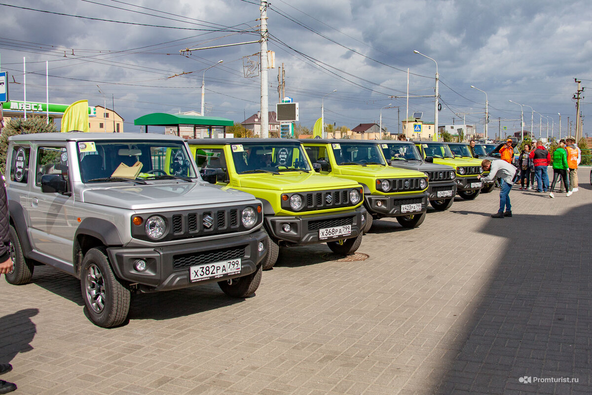 Новый Suzuki Jimny. Проехал на этом авто 500 км по Калмыкии и сделал  неожиданный вывод 🤣🚙🤪 | Промышленный турист | Дзен