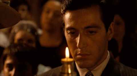 кадры фильма "Крёстный отец"