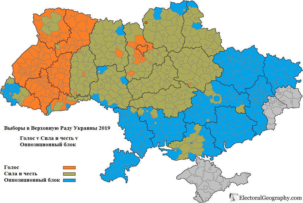 Западная украины карта