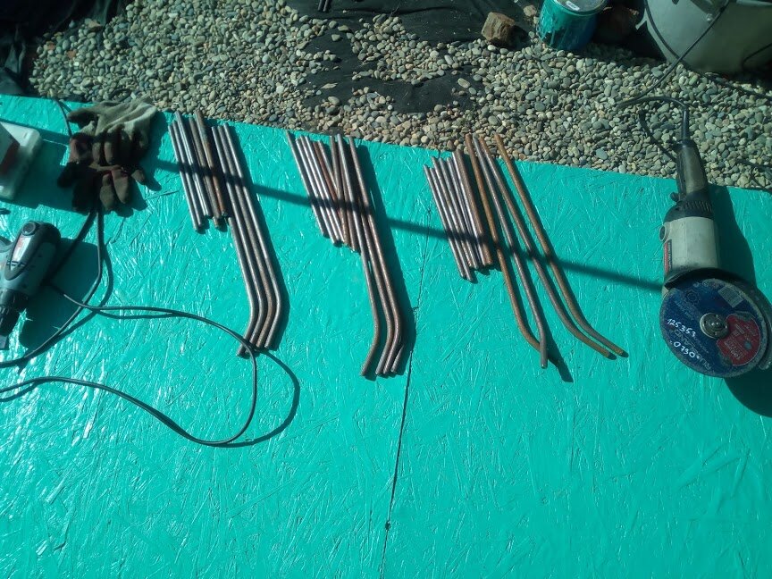 Заготовки для стульчиков готовы. 