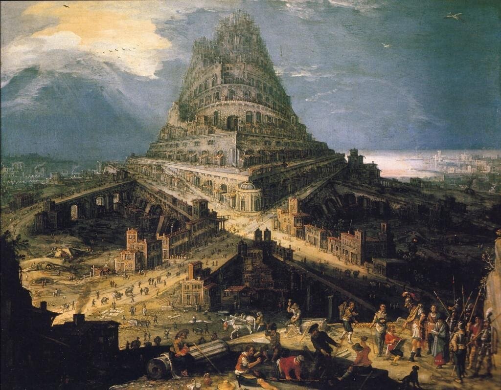 «Вавилонская башня». Хендрик ван Клиф, XVI в.