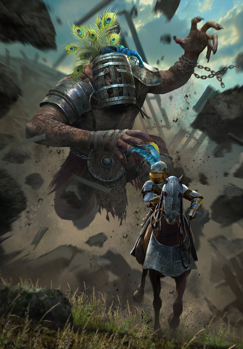 Карта Голиаф из игры Гвинт. Источник igrozabor.com