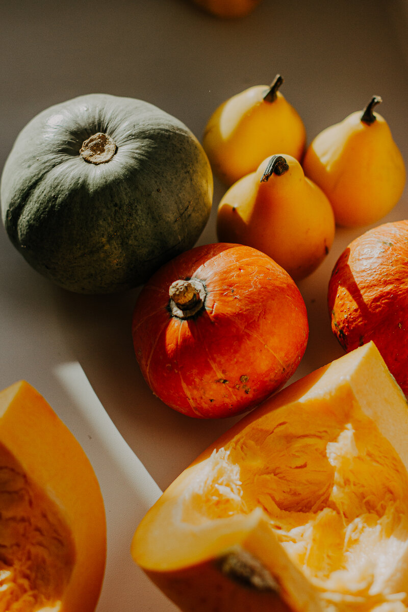 Тыквы - красотки! Растила сама. 