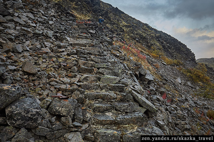 Старая лестница в тундре