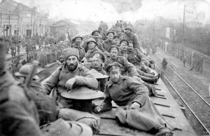 Мобилизация армии Российской империи, сентябрь 1914 года. Источник: regnum.ru