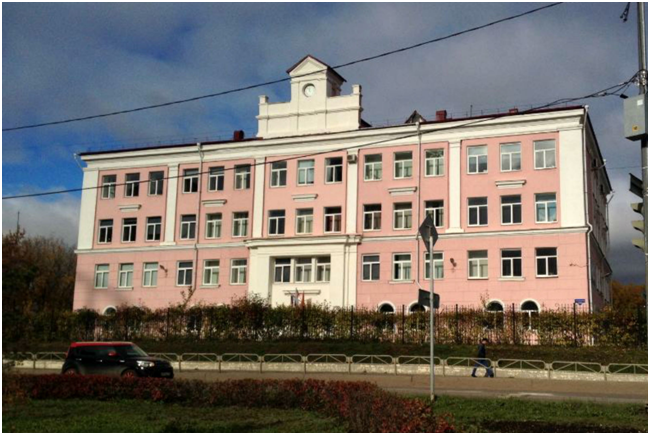 Здание гимназии братьев Каменских, наши дни.