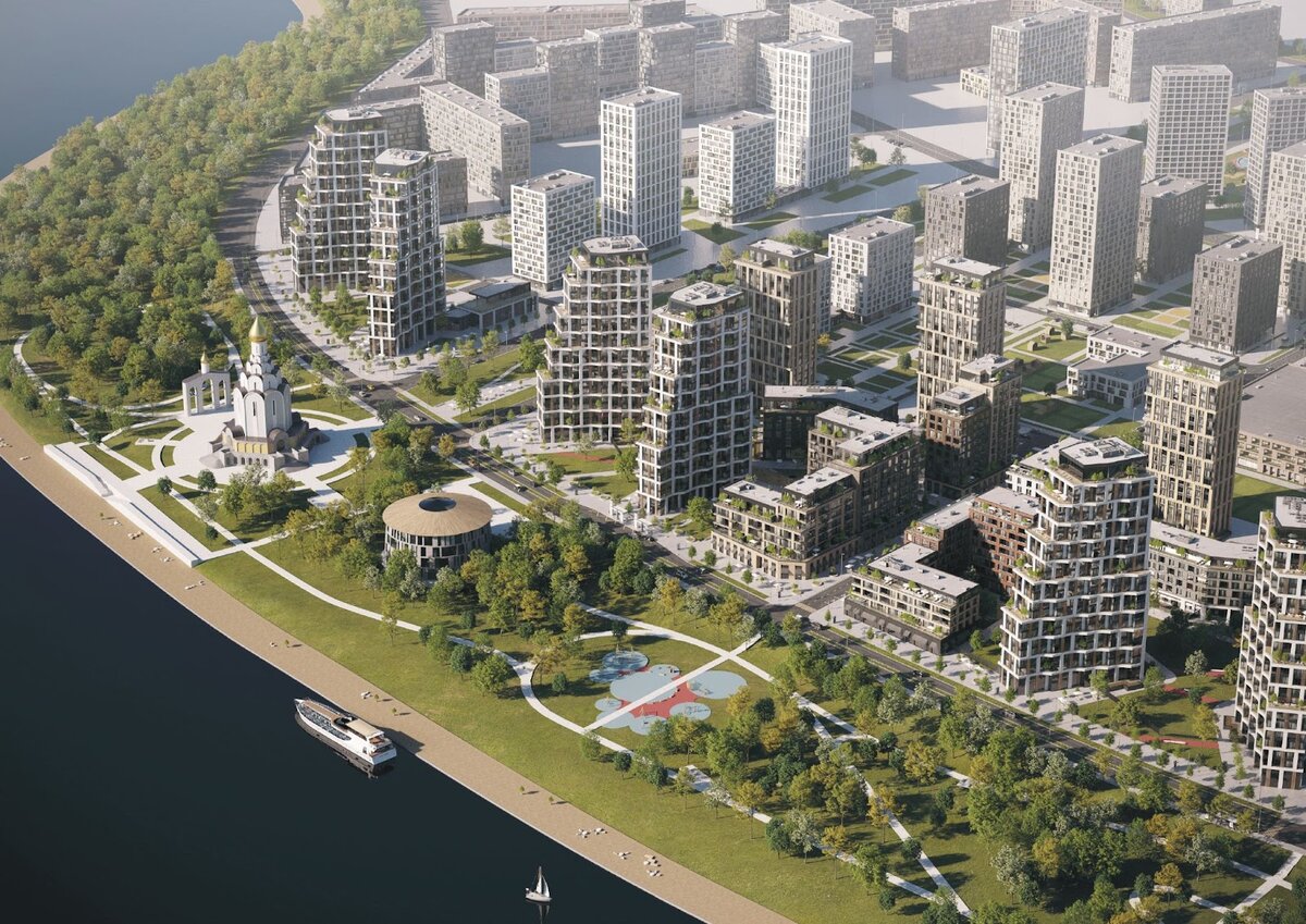 Клубный город на реке Primavera будет состоять из четырех кварталов, а протяженность беговых дорожек составит десятки километров