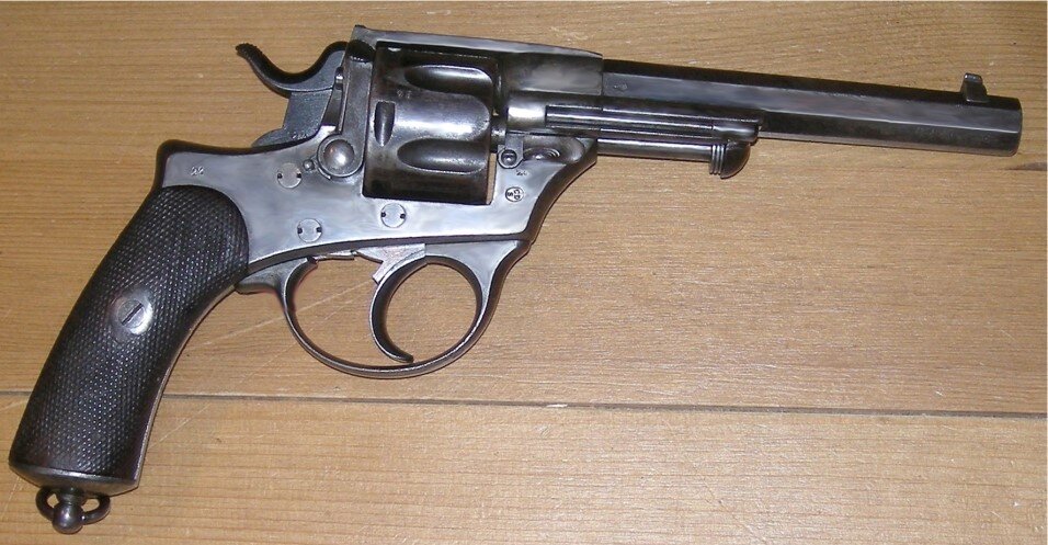 Револвьер Шамело-Дельвиня "швейцарской" модели.