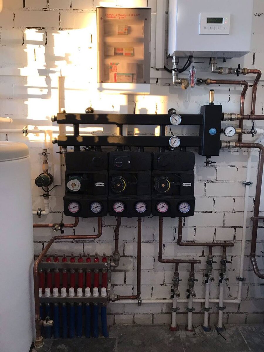 монтаж котельной 