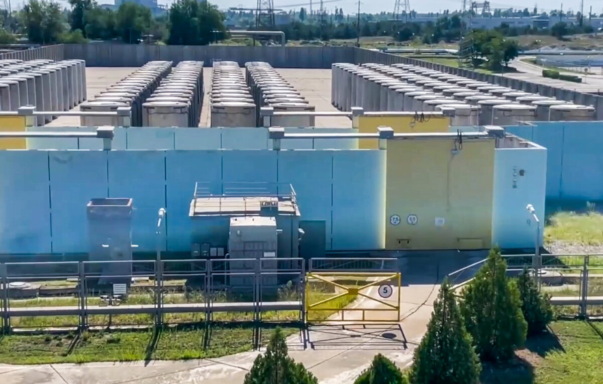    Запорожская АЭС  Пресс-служба Минобороны РФ/ТАСС