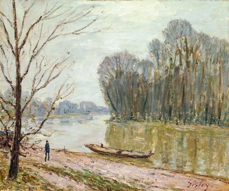 А.Сислей. Луара. 1896.