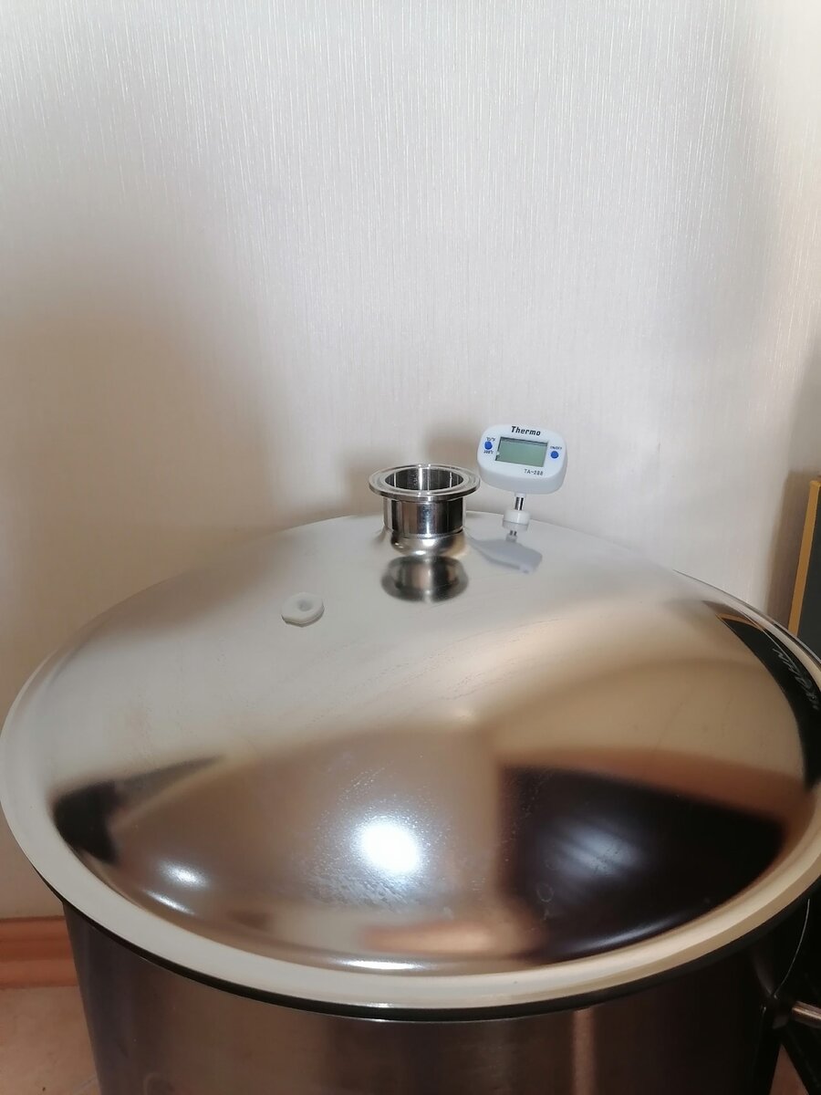 Термометр в паровой зо