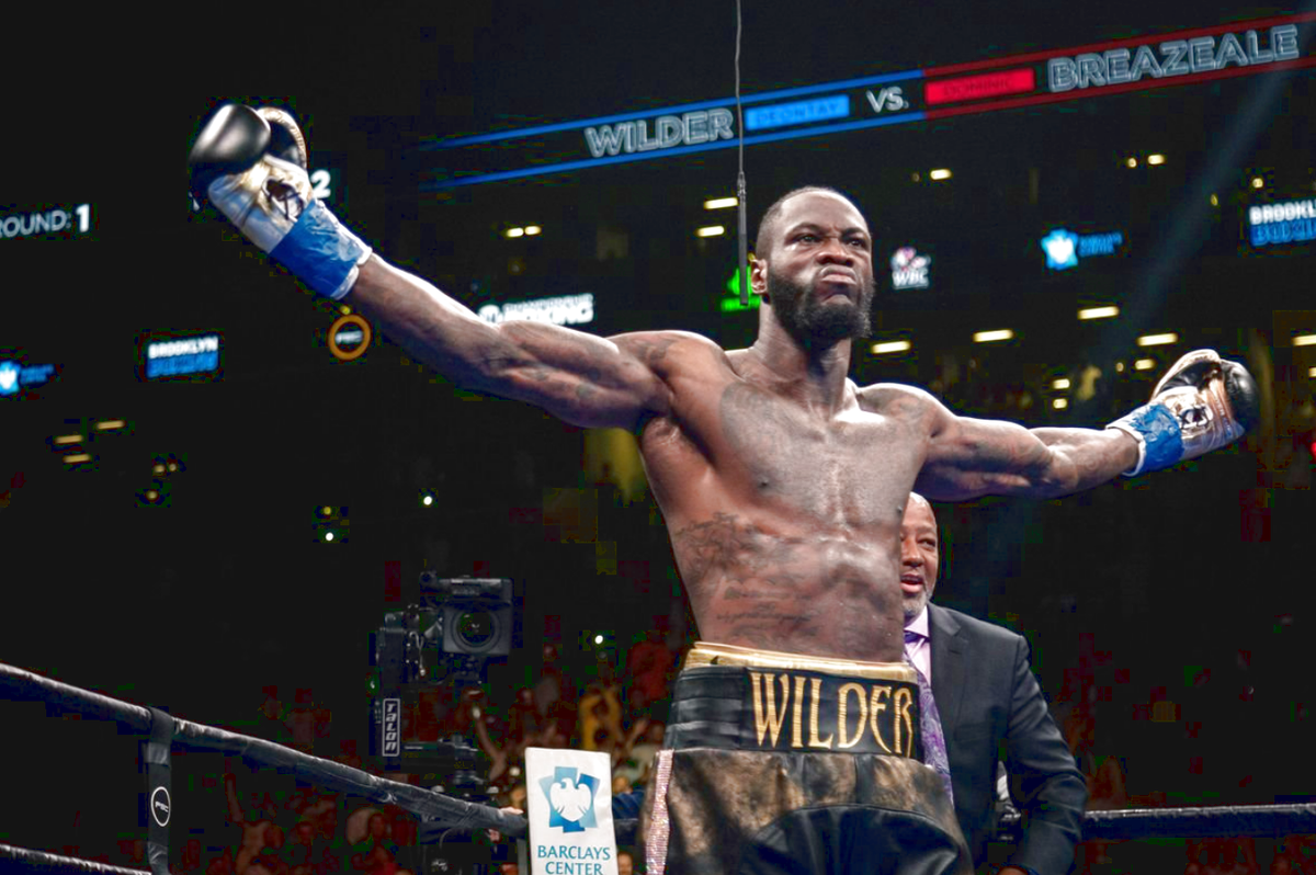 Американский экс-чемпион мира в супертяжелом весе по версии (WBC) - Деонтей Уайлдер