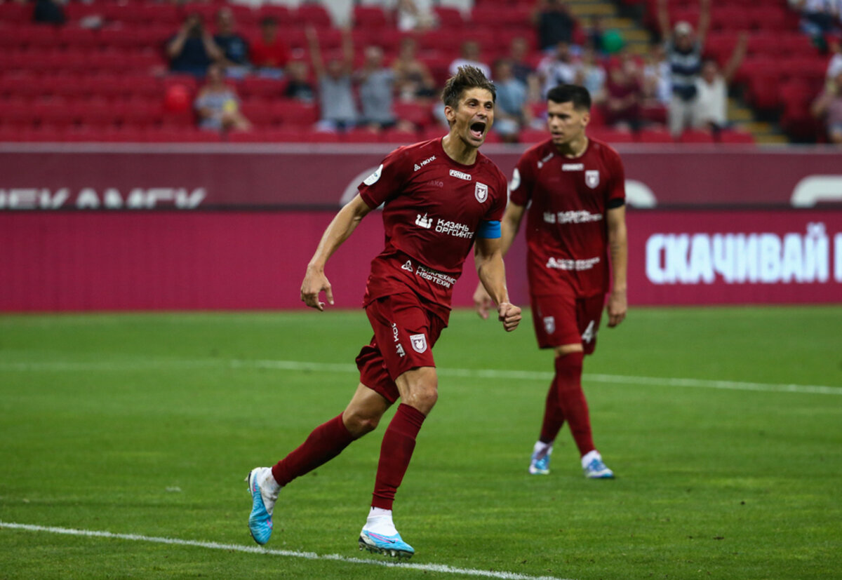 Александр Мартынович - лучший игрок матча "Рубин"-"Крылья Советов". Фото: ФК Рубин.