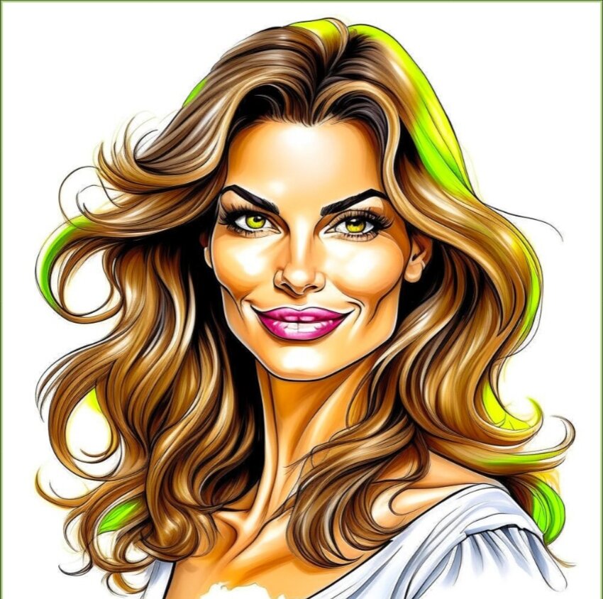 Синди Кроуфорд, Нейросеть Fusion brain