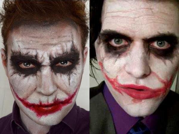 Образ Джокера на Хэллоуин
