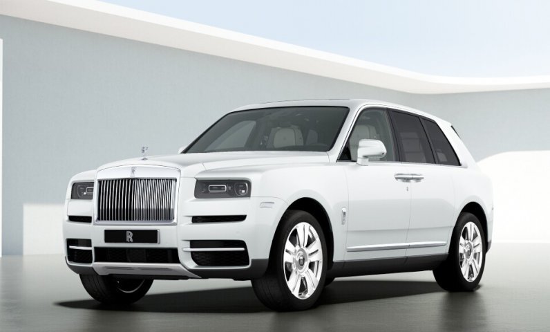 Один из первых тизеров Cullinan