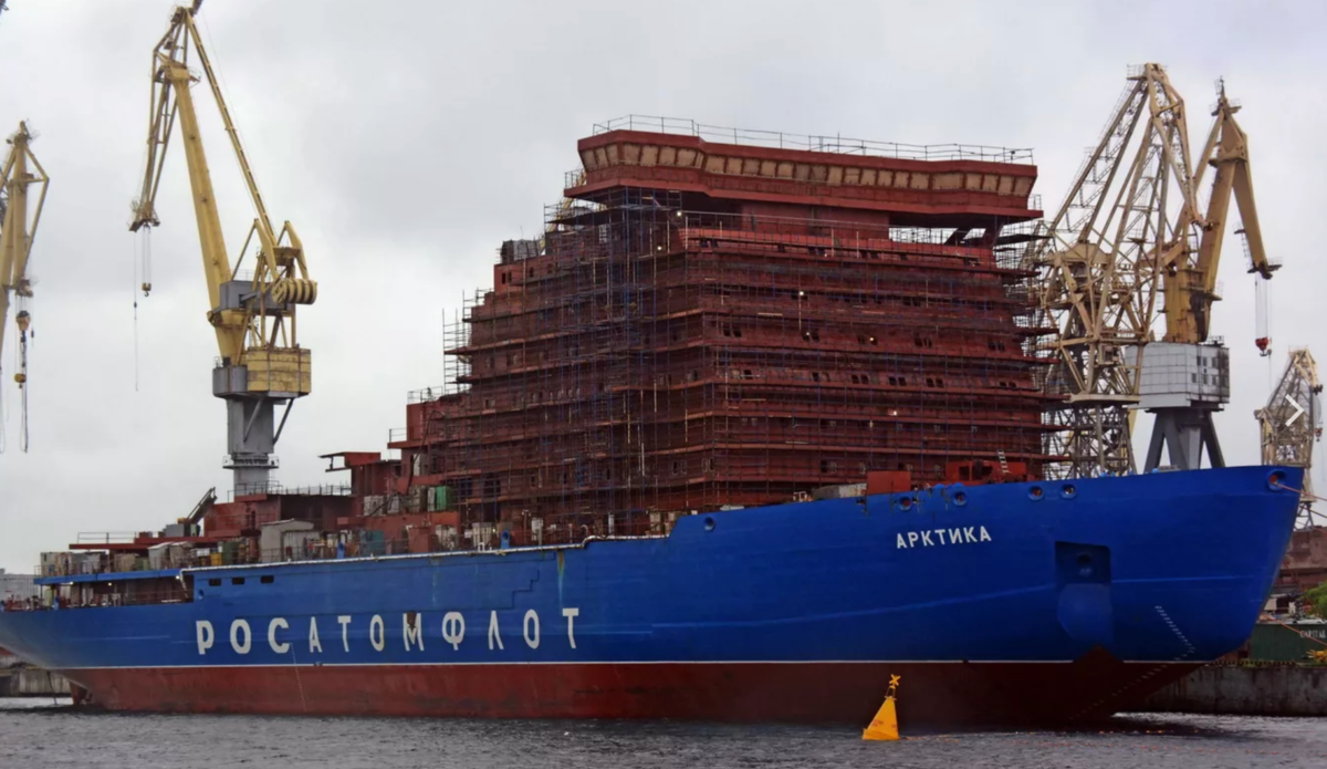 Сборка ледокола