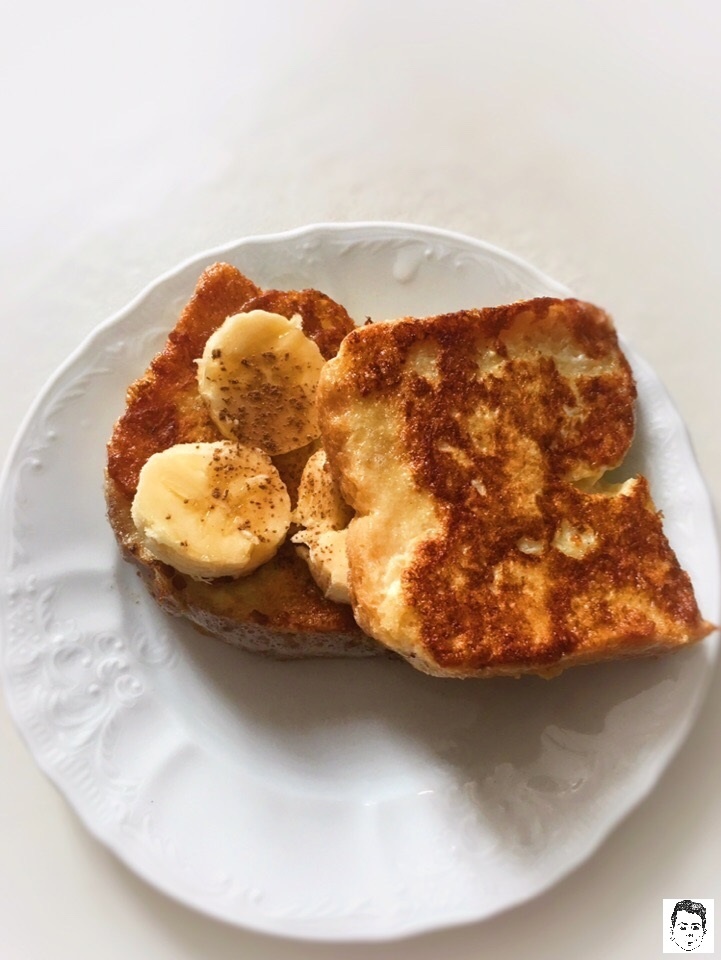 Прекрасный сладкий сэндвич на завтрак или чаепитие!