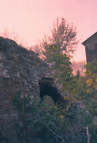 Развалины Зачатьевской башни Нижегородского кремля