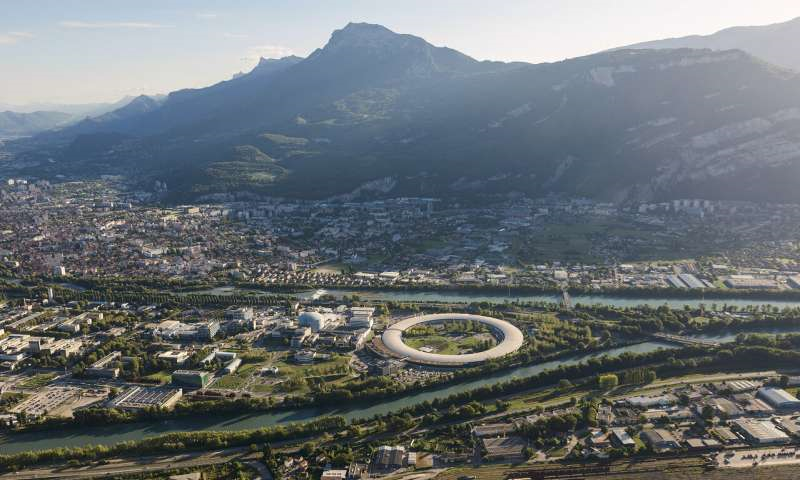 Международная исследовательская группа провела новый эксперимент с двумя щелями с использованием резонансного неупругого рассеяния рентгеновских лучей в Европейском центре синхротронного излучения (ESRF) в Гренобле. Фото: ESRF / Jayet