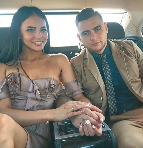 Ольга Жарикова с супругом Виктором **Фото: Instagram