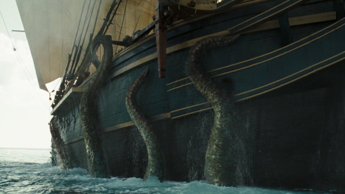 Именно Кракен потопил «Черную жемчужину». 