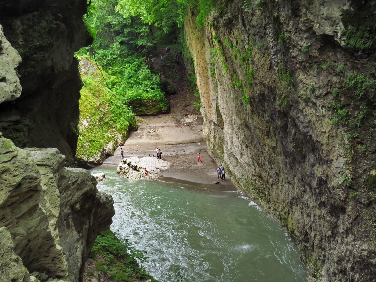 Река белая Хаджох