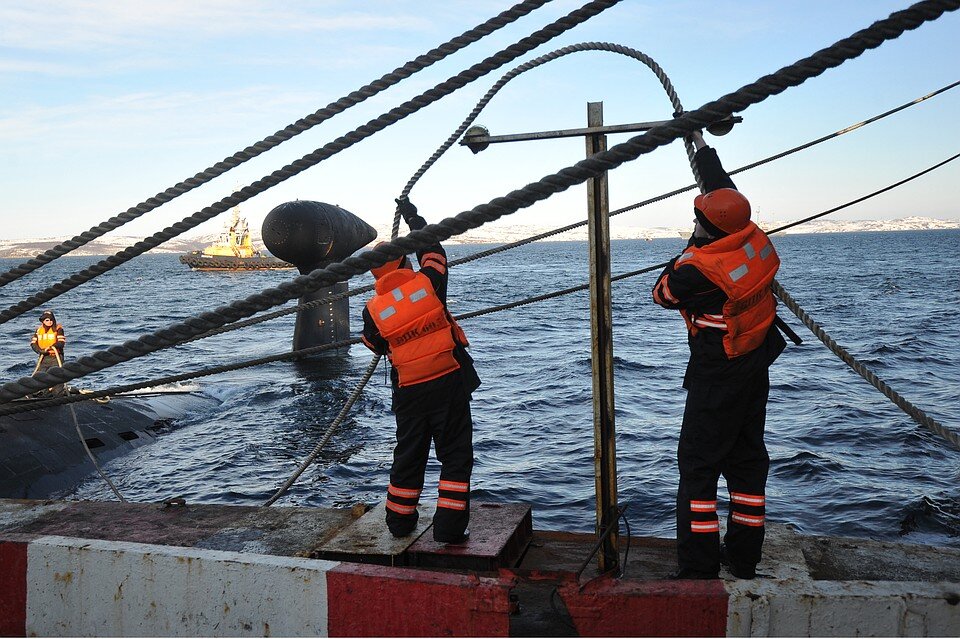 Глубоководный аппарат приписан к военно-морской базе в Североморске. Фото: Виктор ГУСЕЙНОВ