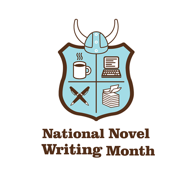 Логотип организации акции "Международный месяц написания романа"