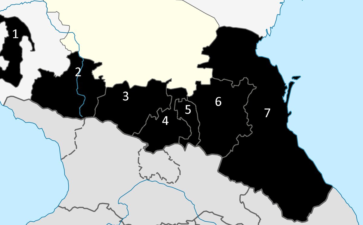Осетия ингушетия чечня карта