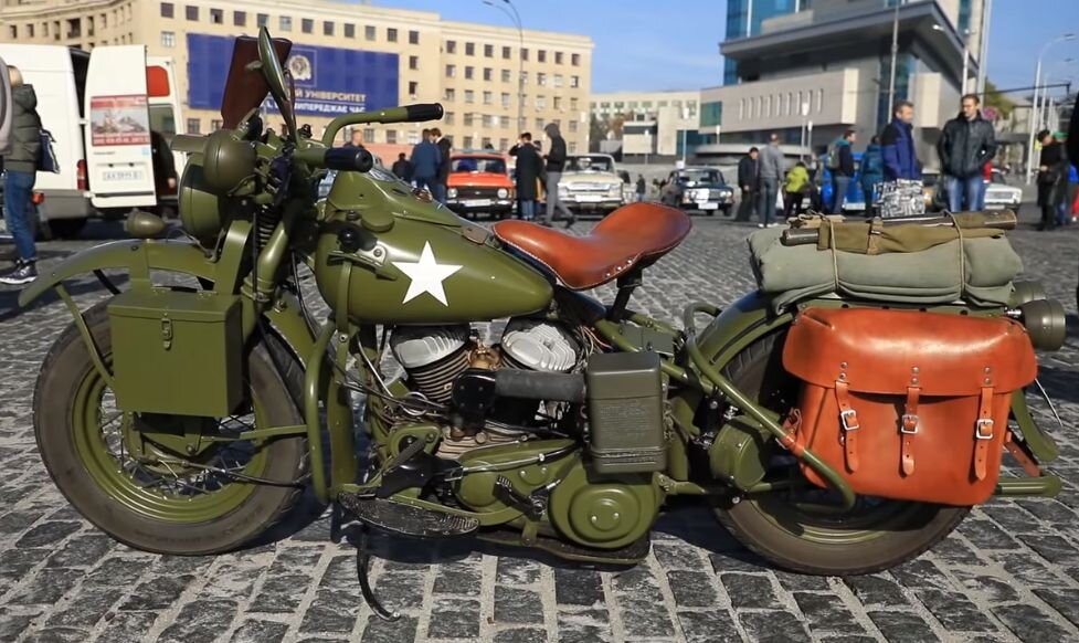 Военные Харлей Дэвидсон wla 42