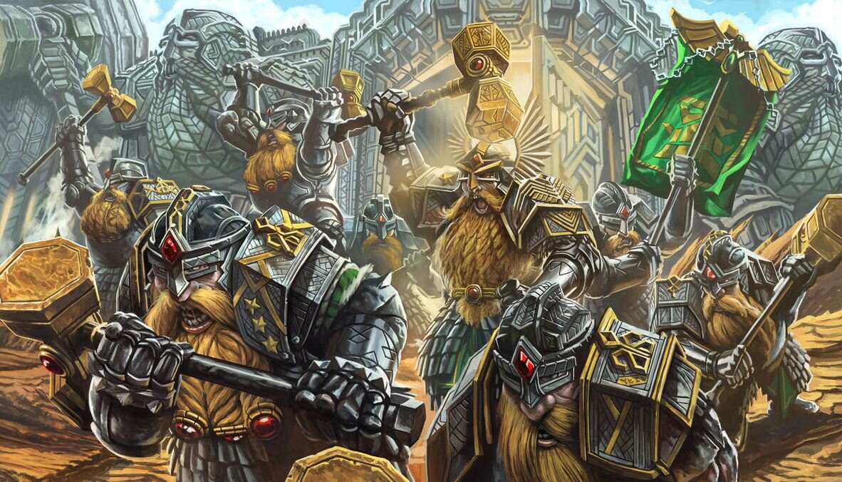 Из-за чего началась война эльфов и гномов вселенной Warhammer | Легенды  Warhammer | Дзен