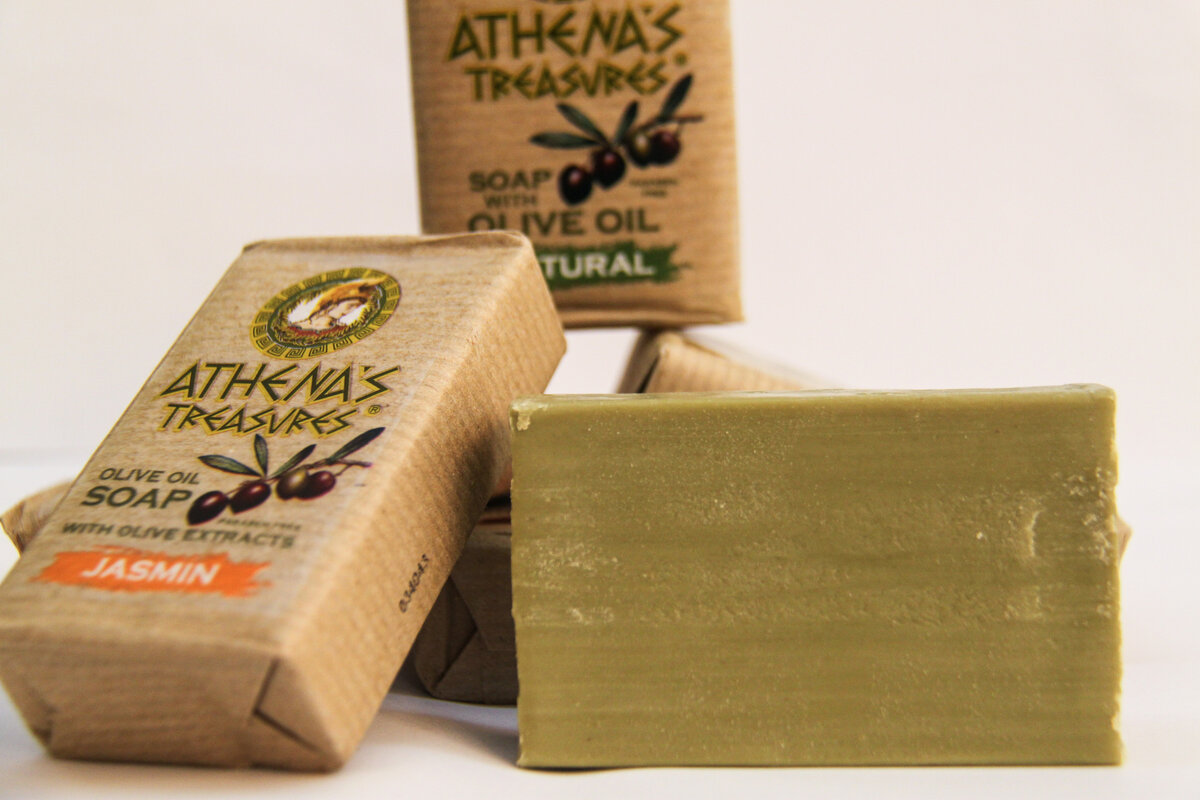 Мыло на основе оливкового масла